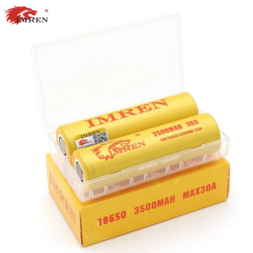 IMREN 18650 3500mAh 30A Li-ion RECHARGEABLE BATTERY Single Unit