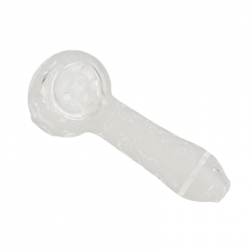 4.5 IN FROSTED EMBOSSED DESIGN HAND PIPE 3CT/PK