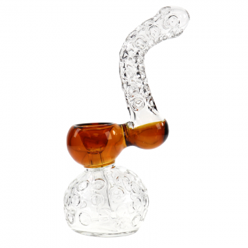 6 IN GLASS BUBBLER PIPES