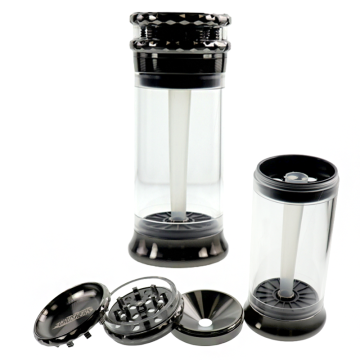 CRUSHERS 6.5 IN 5-PIECE 62MM ASSORTED METAL HERB GRINDER