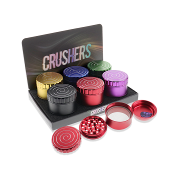 CRUSHERS 4-PIECE 63MM METAL HERB GRINDER