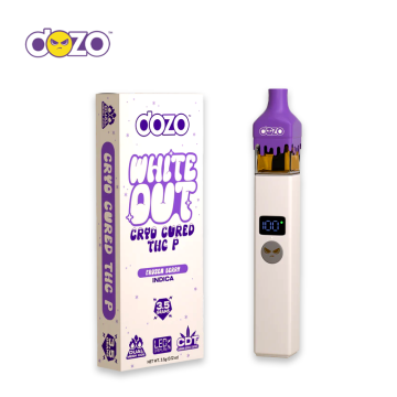 DOZO WHITE OUT CRYO CURED THC-P DISPOSABLE VAPE 3.5GM/1PK