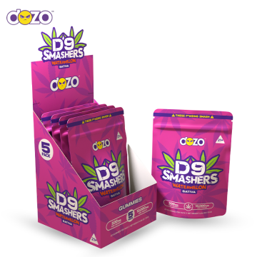 DOZO D9 SMASHERS GUMMIES 10000MG/20CT/1PK