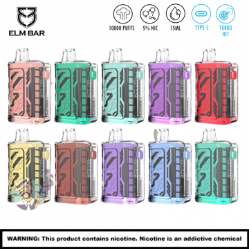 ELM BAR TURBO HIT 10000 PUFFS DISPOSABLE VAPE