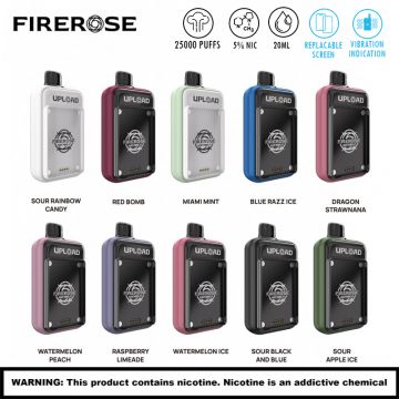 FIREROSE UPLOAD 25000 PUFFS DISPOSABLE PODS