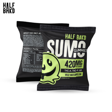 HALF BAK'D SUMO GUMMIES 420MG/2CT/1PK