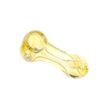 2.5 IN DESIGNED GLASS HAND PIPE 5CT/DISPLAY