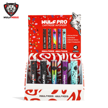 WULF MODS PRO 510 THREAD VAPE BATTERY Single Unit/DISPLAY