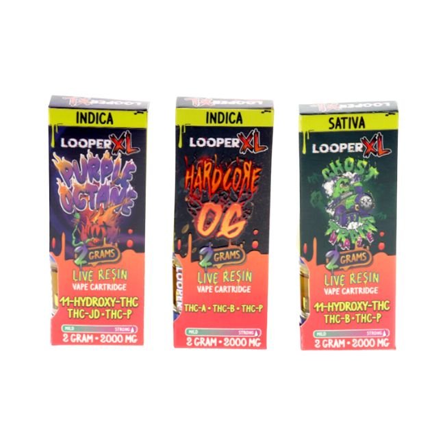 LOOPER XL 2GM LIVE RESIN CART Pack