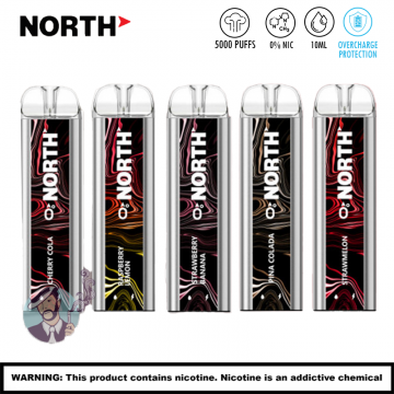 NORTH ZERO NICOTINE 5000 PUFFS DISPOSABLE VAPE