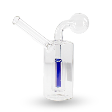 4.5 IN  SNIFFER PERCOLATOR GLASS BUBBLER PIPE