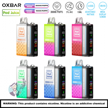 OXBAR X PODJUICE MAGIC MAZE 2.0 30000 PUFFS DISPOSABLE VAPE