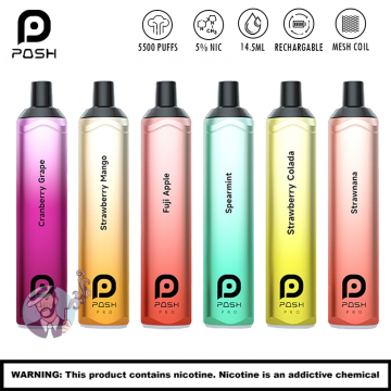 POSH PRO 5500 PUFFS DISPOSABLE VAPE