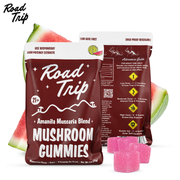 ROAD TRIP AMANITA MUSCARIA BLEND MAGIC MUSHROOM GUMMIES 1Pk