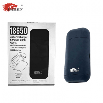 IMREN BL2 2-BAY BATTERY AND POWER BANK