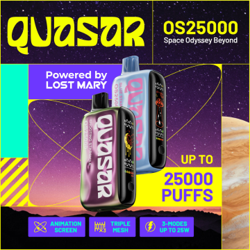QUASAR POWERED BY LOST MARY OS25000 DISPOSABLE VAPE