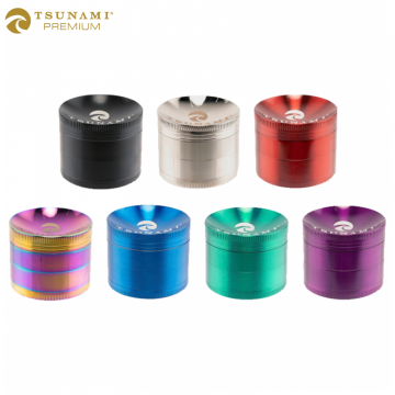 TSUNAMI SUNKEN TOP 4-PIECE 50MM HERB GRINDER